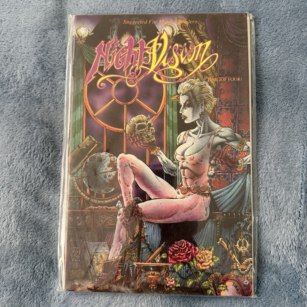 Night vision Comic Books Lot Of 2